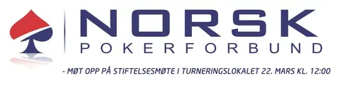 Stiftelsesmøte fredag 22. mars i turneringslokalet